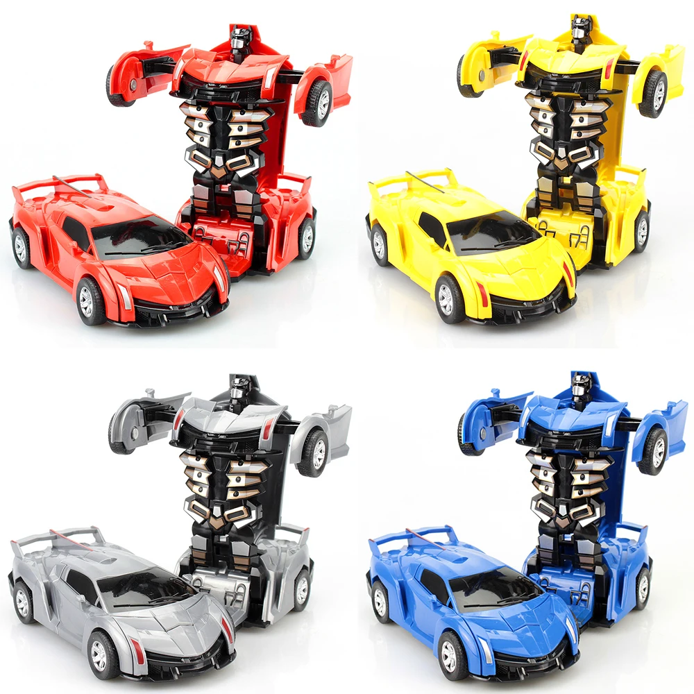 12-13cm Deformation Vehicles Model Collectibles Creative Car One-Key Transformation Robot Action Figure Toy
12-13cm Deformation Vehicles Model Collectibles Creative Car One-Key Transformation Robot Action Figure Toy
