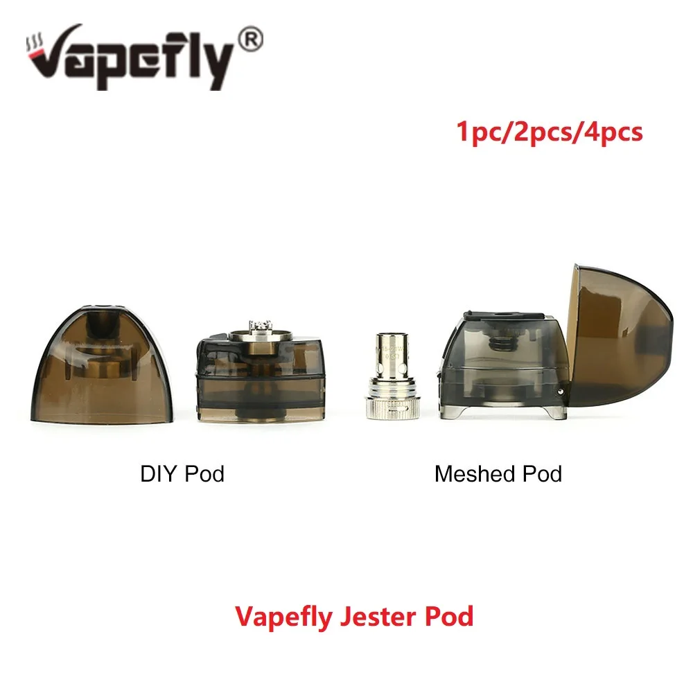 Vapefly Jester Pod 2ml Capacity Cartridge 0.5ohm Mesh Coil Meshed Pod & RBA DIY Pod Vapefly Jester Kit Pod System E-Cigarette
Vapefly Jester Pod 2ml Capacity Cartridge 0.5ohm Mesh Coil Meshed Pod & RBA DIY Pod Vapefly Jester Kit Pod System E-Cigarette