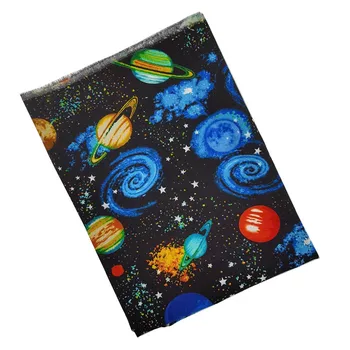 Beautiful 100% Cotton Fabric Black Universe Space Galaxy Printed Fabric Patchwork Sewing Material For Diy Children's Clothing
Beautiful 100% Cotton Fabric Black Universe Space Galaxy Printed Fabric Patchwork Sewing Material For Diy Children's Clothing