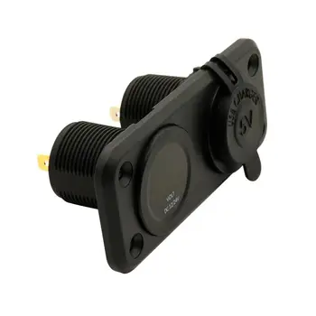 Dual USB Port Power Socket Outlet 4.8V Charger Adapter Voltmeter Waterproof Set Automobile Accessories Dual USB Car Charger
Dual USB Port Power Socket Outlet 4.8V Charger Adapter Voltmeter Waterproof Set Automobile Accessories Dual USB Car Charger