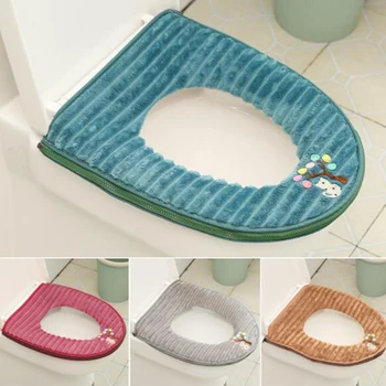 Universal Household Winter Plush Soft Toilet Seat Pad Cover Toilet Seat Zipper toilet cushion Toilet Accessorie
Universal Household Winter Plush Soft Toilet Seat Pad Cover Toilet Seat Zipper toilet cushion Toilet Accessorie