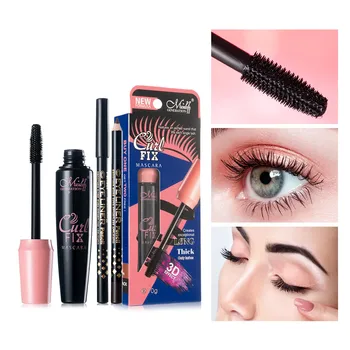 3D Thick Slender Waterproof No Smudge Feather Pen Eyeliner Liquid Natural Long Lasting Waterproof Eyeliner Mascara Eyeliner Set
3D Thick Slender Waterproof No Smudge Feather Pen Eyeliner Liquid Natural Long Lasting Waterproof Eyeliner Mascara Eyeliner Set