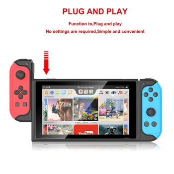 Wireless Bluetooth controller with vibration for left and right bluetooth handle switch, controller for left and right switch
Wireless Bluetooth controller with vibration for left and right bluetooth handle switch, controller for left and right switch