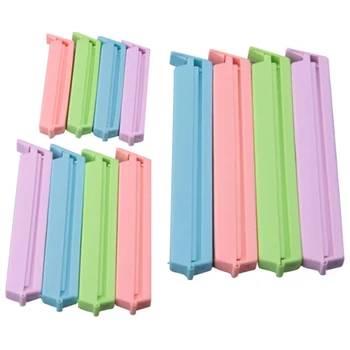 12x Kitchen Plastic Storage Food Snack Seal Sealing Bag Clips Sealer Clamp S,M,L
12x Kitchen Plastic Storage Food Snack Seal Sealing Bag Clips Sealer Clamp S,M,L