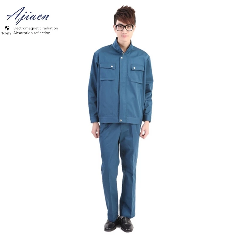 Ajiacn Electromagnetic radiation protective a suit of clothes Signal tower, Power station staff EMF shielding clothing
Ajiacn Electromagnetic radiation protective a suit of clothes Signal tower, Power station staff EMF shielding clothing