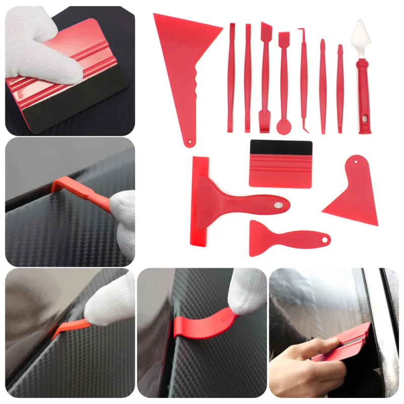 13Pcs Car Sticker Vinyl Wrap Film Squeegee Scraper Tools Stickers Installation Kit Cutter Knife Styling Auto Accessories Parts
13Pcs Car Sticker Vinyl Wrap Film Squeegee Scraper Tools Stickers Installation Kit Cutter Knife Styling Auto Accessories Parts