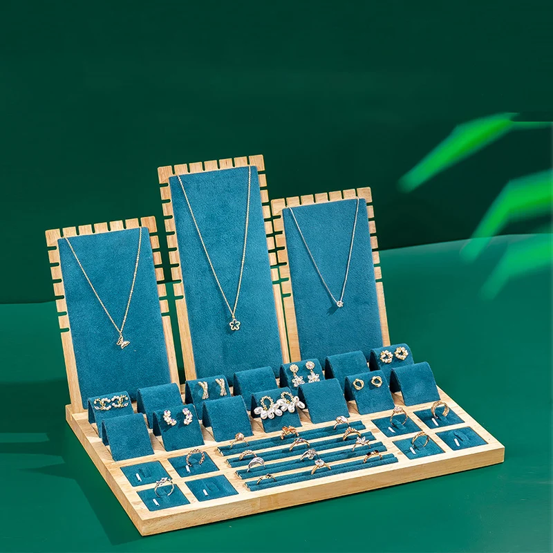 Jewelry Display Props Necklace Jewelry Wood Show Support Ring Bracelet Pendant Jade Show Support Display Display Tray
Jewelry Display Props Necklace Jewelry Wood Show Support Ring Bracelet Pendant Jade Show Support Display Display Tray
