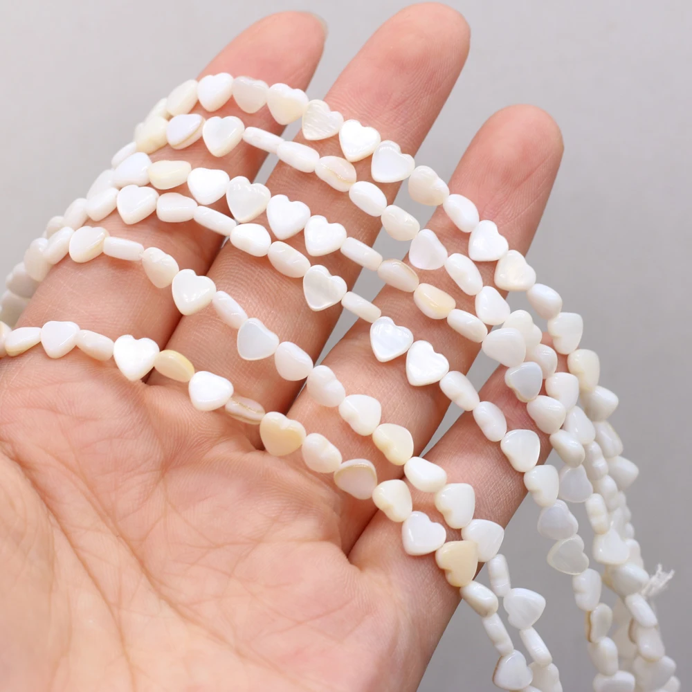Natural shell beads mother of pearl heart shape loose spacer shell beaded for jewelry making DIY necklace bracelet accessories
Natural shell beads mother of pearl heart shape loose spacer shell beaded for jewelry making DIY necklace bracelet accessories