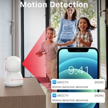ANRAN 3MP Wifi Wireless Camera Baby Monitors Auto Motion Tracking Security Surveillance Camera Two-way Audio Wireless Camera ANRAN 3MP Wifi Wireless Camera Baby Monitors Auto Motion Tracking Security Surveillance Camera Two-way Audio Wireless Camera