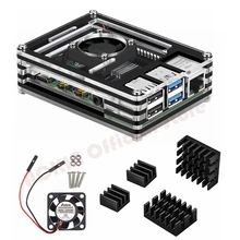 Acrylic Case for Raspberry Pi 4 Model B, Raspberry Pi Case with Cooling Fan Raspberry Pi Heatsinks for Raspberry Pi 4 Model B
Acrylic Case for Raspberry Pi 4 Model B, Raspberry Pi Case with Cooling Fan Raspberry Pi Heatsinks for Raspberry Pi 4 Model B