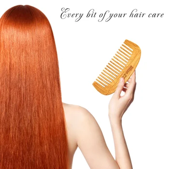 Natural Bamboo Wood Hair Comb Massage Scalp Anti-static Men And Women Hair Styling Tool Head Meridian Massage Comb 12 * 5.2cm
Natural Bamboo Wood Hair Comb Massage Scalp Anti-static Men And Women Hair Styling Tool Head Meridian Massage Comb 12 * 5.2cm