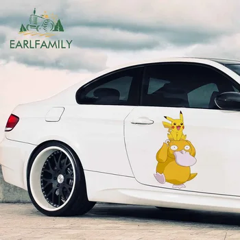 EARLFAMILY 43cm x 24.1cm for Pikachu Riding A Duck Refrigerator Windshield Decoration Decals Motorcycle Surfboard Car Stickers
EARLFAMILY 43cm x 24.1cm for Pikachu Riding A Duck Refrigerator Windshield Decoration Decals Motorcycle Surfboard Car Stickers