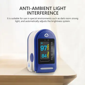 Portable Finger Oximeter Oxygen Saturation Blood Oxygen Monitor Finger Clip Heart Rate Monitor Oximetry Pulse Oximeter oximetro
Portable Finger Oximeter Oxygen Saturation Blood Oxygen Monitor Finger Clip Heart Rate Monitor Oximetry Pulse Oximeter oximetro