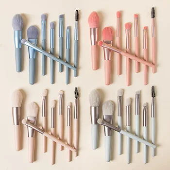 8Pcs makeup Brush kits for women professional makeup artist full kit Eyelash Eye shadow Blush Girl make up Brushes set cosmetics
8Pcs makeup Brush kits for women professional makeup artist full kit Eyelash Eye shadow Blush Girl make up Brushes set cosmetics