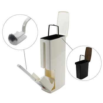 Trash Can Bathroom Waste Bin Set with Toilet Brush Bath Cleaning Tools Dustbin Trash Cans Garbage Bag Garbage Dispenser Bucket
Trash Can Bathroom Waste Bin Set with Toilet Brush Bath Cleaning Tools Dustbin Trash Cans Garbage Bag Garbage Dispenser Bucket