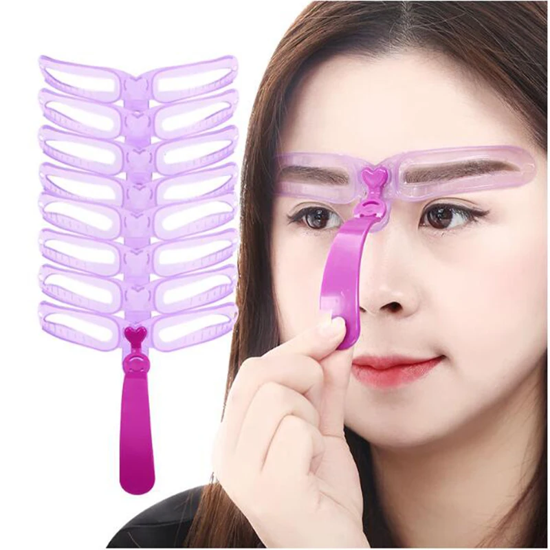 8 Kinds Reusable Eyebrow Stencil eyebrow ruler Cosmetics Eye Brow shape Mold Styling Shaping Template Card Makeup Beauty Kit
8 Kinds Reusable Eyebrow Stencil eyebrow ruler Cosmetics Eye Brow shape Mold Styling Shaping Template Card Makeup Beauty Kit