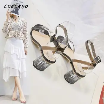 2020 Spring And Summer New Style Shallow Mouth Pointed Toe With A Word With High Heels And Empty Toe Cap Sandals Women
2020 Spring And Summer New Style Shallow Mouth Pointed Toe With A Word With High Heels And Empty Toe Cap Sandals Women