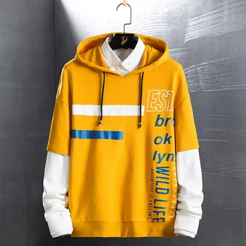 New Printed Patchwork Hoodies Sweatshirts Men Hooded Pullover Sweatershirts Male Fashion Streetwear Hoodie Men Brand Tops
New Printed Patchwork Hoodies Sweatshirts Men Hooded Pullover Sweatershirts Male Fashion Streetwear Hoodie Men Brand Tops