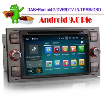 Octa core DAB+ Android 9.0 Autoradio Car DVD player Touchscreen Car GPS Radio OBD for FORD FOCUS FIESTA TRANSIT S/C-Max
Octa core DAB+ Android 9.0 Autoradio Car DVD player Touchscreen Car GPS Radio OBD for FORD FOCUS FIESTA TRANSIT S/C-Max
