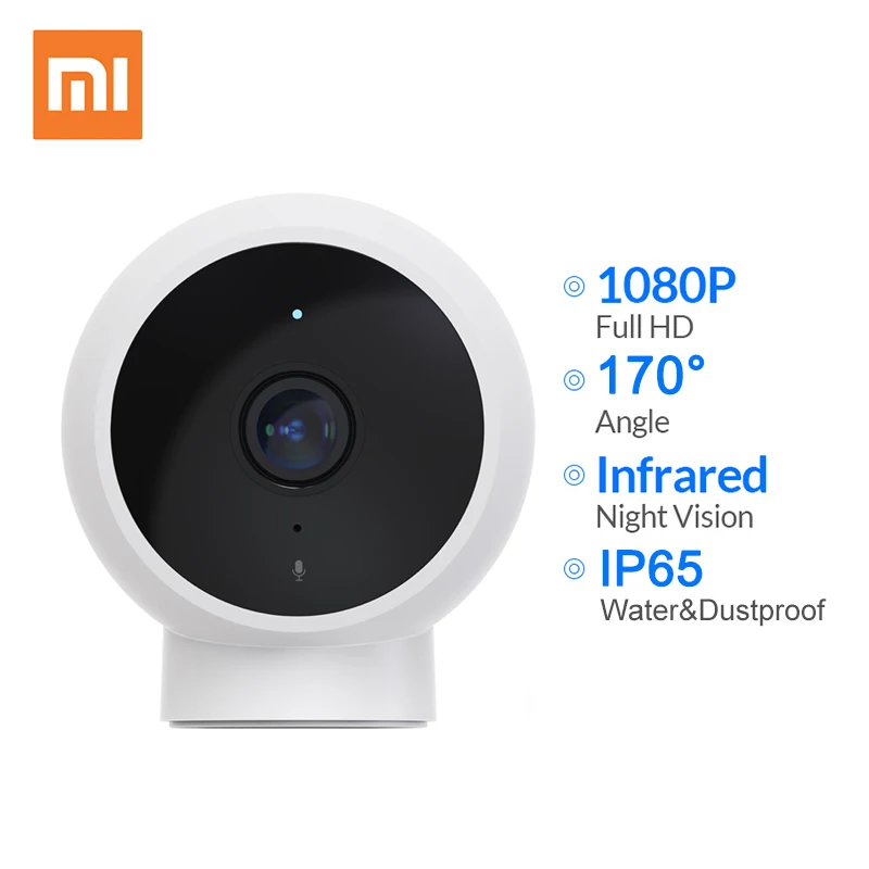 Xiaomi Smart IP Camera 1080P HD Night Vision AI Detection 170 Angle Cam Baby Security Monitor IP65 Waterproof Standard Version
Xiaomi Smart IP Camera 1080P HD Night Vision AI Detection 170 Angle Cam Baby Security Monitor IP65 Waterproof Standard Version