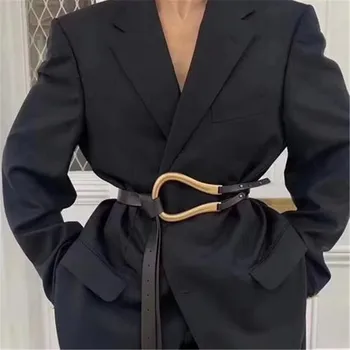 Women's PU Leather Suit Jacket Belt 136 Cm Elegant women's Fashion All Match Female Black New High Quality Belt
Women's PU Leather Suit Jacket Belt 136 Cm Elegant women's Fashion All Match Female Black New High Quality Belt