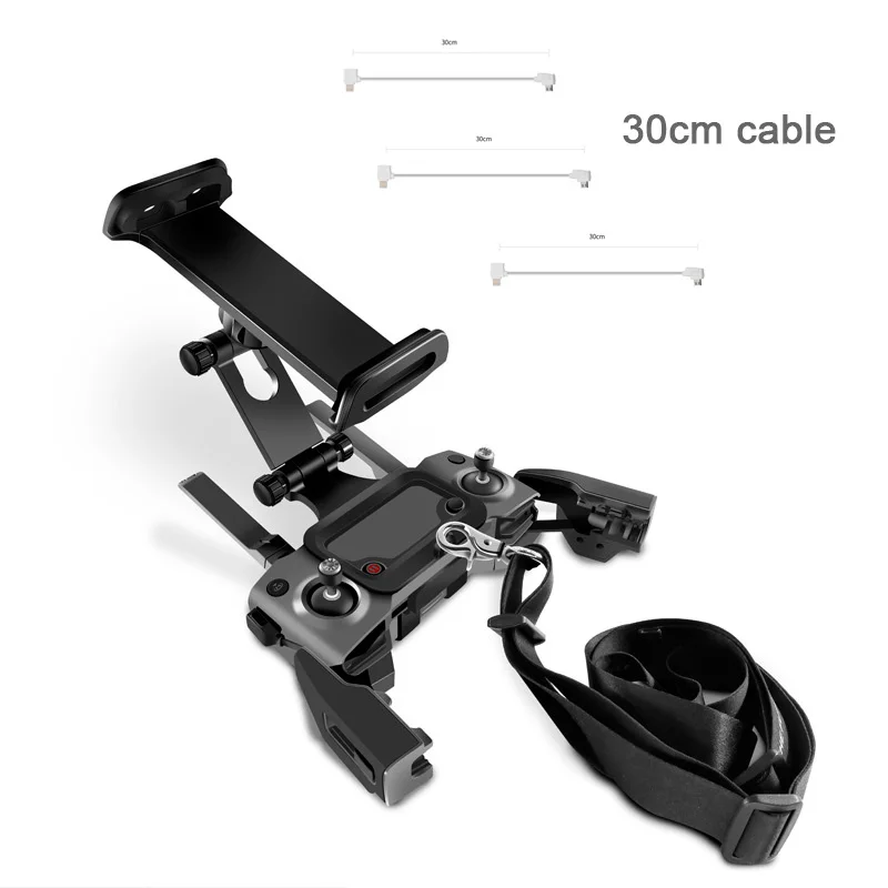 DJI Remote Control Bracket Phone Tablet Front Bracket Holder for DJI Mavic 2 Pro/Mavic Air/Spark Mount Clip for Pad 30cm cable
DJI Remote Control Bracket Phone Tablet Front Bracket Holder for DJI Mavic 2 Pro/Mavic Air/Spark Mount Clip for Pad 30cm cable