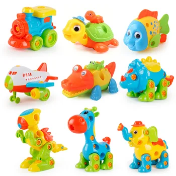 1 Pieces 3D Removable Combination Assembly Animal Train Airplane Construction Set Toys for Children Model Kits Educational Toys
1 Pieces 3D Removable Combination Assembly Animal Train Airplane Construction Set Toys for Children Model Kits Educational Toys