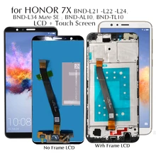 Écran tactile LCD de remplacement, testé, pour Huawei Mate SE BND-L21 Honor 7X 7 X BND-L34/L22/L24=