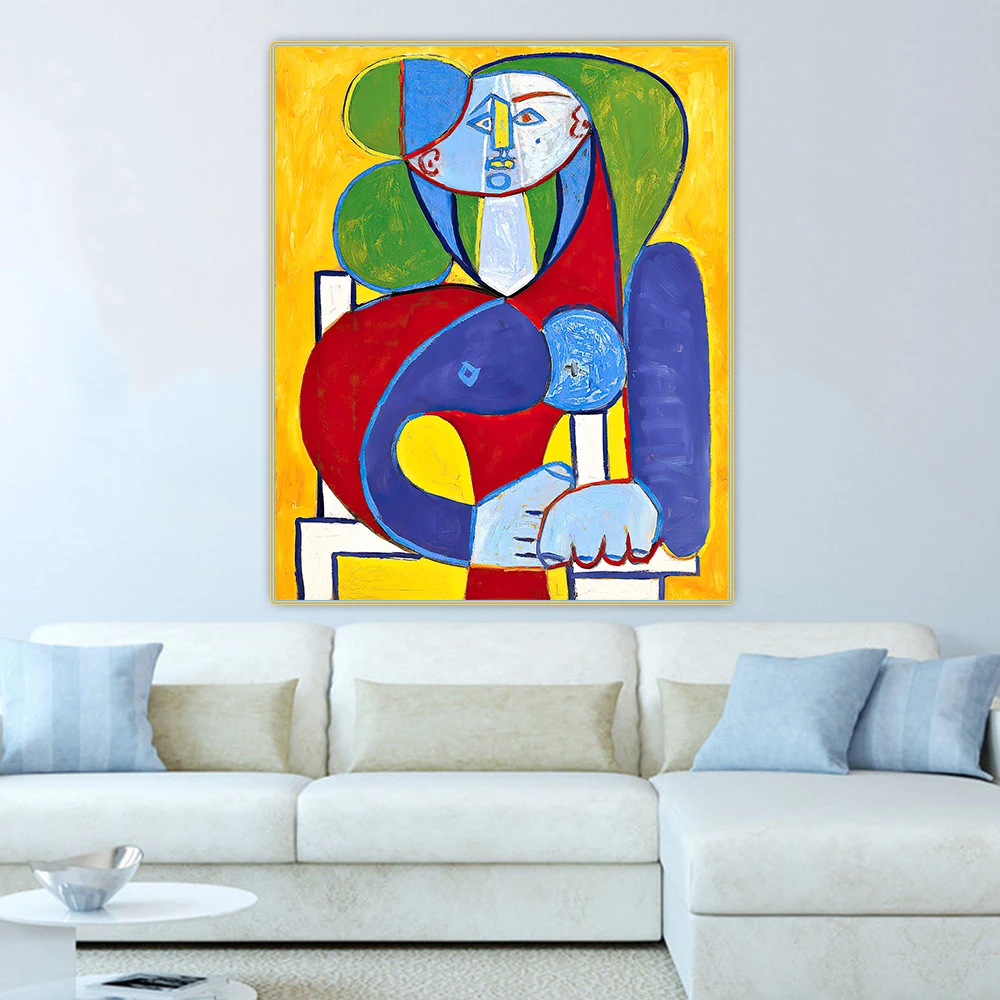 Citon Pablo Picasso《Bust Of Francoise》Canvas Art Oil Painting Artwork Decorative Picture Wall Decor Home Living Room Decoration
Citon Pablo Picasso《Bust Of Francoise》Canvas Art Oil Painting Artwork Decorative Picture Wall Decor Home Living Room Decoration