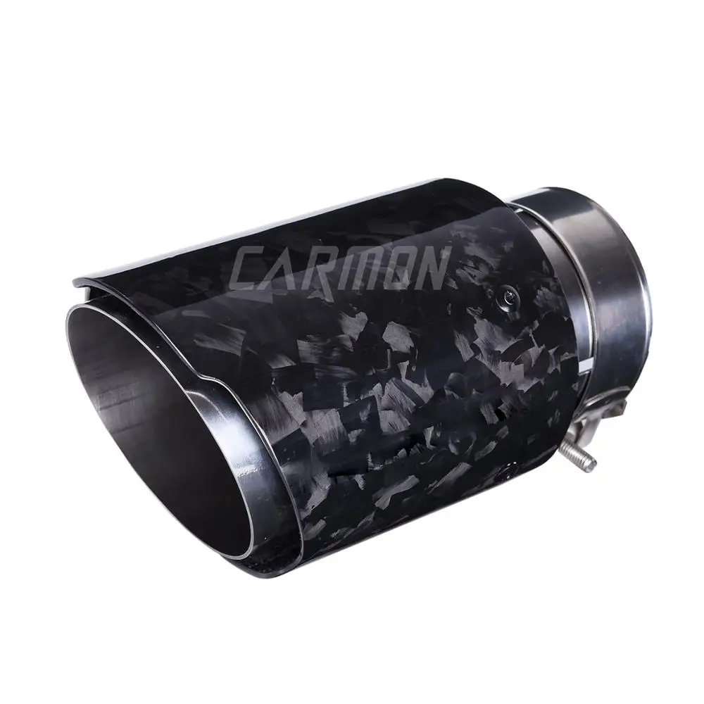 1PCS Car Universal Straight Edge Glossy Forged Carbon Fiber Exhaust Muffler Tip Exhaust End Pipe Tail Pipe Tip without logo
1PCS Car Universal Straight Edge Glossy Forged Carbon Fiber Exhaust Muffler Tip Exhaust End Pipe Tail Pipe Tip without logo