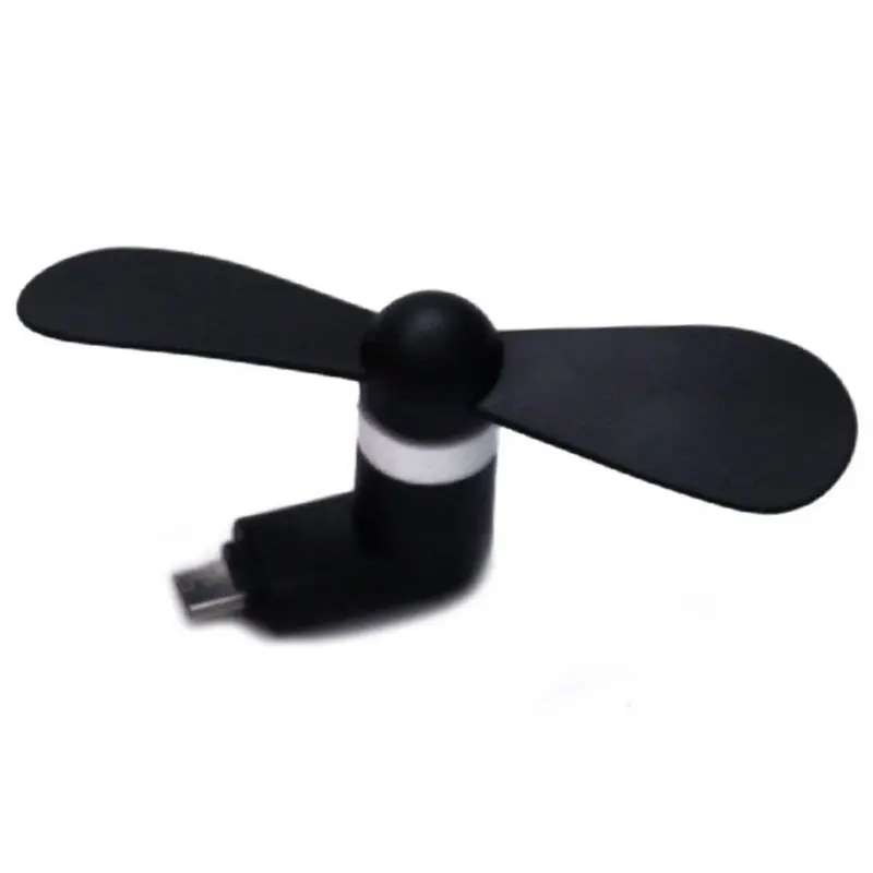 

Micro-USB Port Fan Mini USB Flexible Fan for Android Phone Samsung LG HTC HUIWEI (Black)