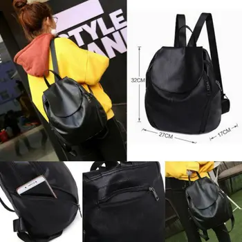 Fashion Women Lady Leather Girls Backpack Travel Handbag School Shoulder Bag NEW
Fashion Women Lady Leather Girls Backpack Travel Handbag School Shoulder Bag NEW