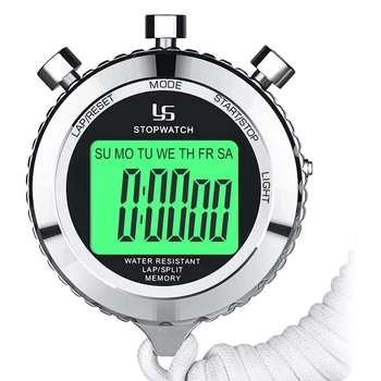 YS Stopwatch Metal Stopwatch Timer with Backlit 1/100Th Second Precision 2 Lap Memory Digital Stop Watch for Coaches
YS Stopwatch Metal Stopwatch Timer with Backlit 1/100Th Second Precision 2 Lap Memory Digital Stop Watch for Coaches