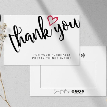 Personalize Simple Fill-in Business Thank You Card for Small Business. Poshmark, Depop Thank You For Order Card.
Personalize Simple Fill-in Business Thank You Card for Small Business. Poshmark, Depop Thank You For Order Card.