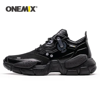 ONEMIX New Men Black Running Shoes Technology Style Comfortable Damping Fashion Sport Tennis Shoe Men Jogging Sneakers
ONEMIX New Men Black Running Shoes Technology Style Comfortable Damping Fashion Sport Tennis Shoe Men Jogging Sneakers