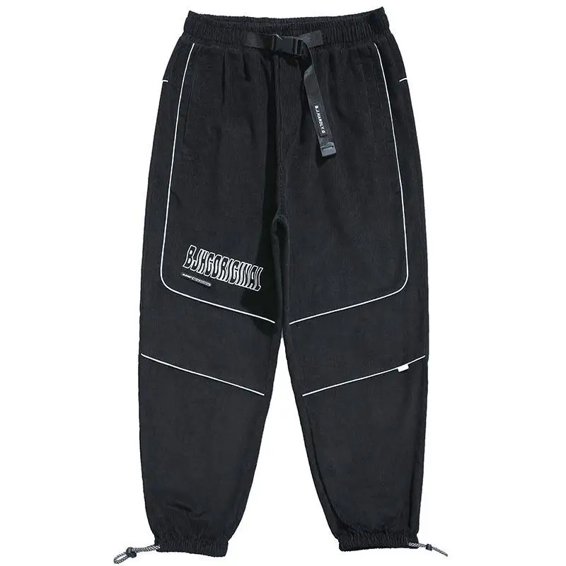 Men Joggers Cargo Pants Functional Tooling Ankle Banded Pants Men's Loose Hip Hop Skateboard Drawstring Sports Cargo Pants Black
Men Joggers Cargo Pants Functional Tooling Ankle Banded Pants Men's Loose Hip Hop Skateboard Drawstring Sports Cargo Pants Black