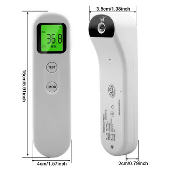 Digital Non-Contact Temperature Gun Infrared Thermometer LCD Backlight Temperature Meter Tester Handheld M18
Digital Non-Contact Temperature Gun Infrared Thermometer LCD Backlight Temperature Meter Tester Handheld M18