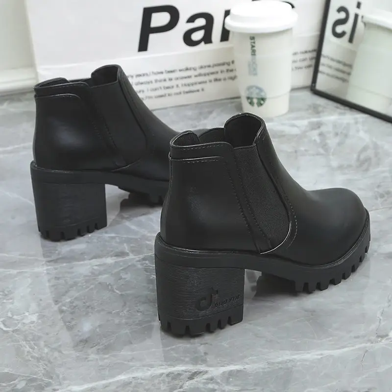 Autumn Boots Women Platform Shoes Thinken Heel Chunky Sneakers Black Punk Boots Shoes Height Increasing Botas De Mujer
Autumn Boots Women Platform Shoes Thinken Heel Chunky Sneakers Black Punk Boots Shoes Height Increasing Botas De Mujer