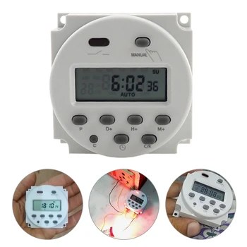 Programmable Time Relay Programmer Built-in Rechargeable Battery 12V 24V 110V 220V 7 Days Weekly Digital Timer Switch
Programmable Time Relay Programmer Built-in Rechargeable Battery 12V 24V 110V 220V 7 Days Weekly Digital Timer Switch