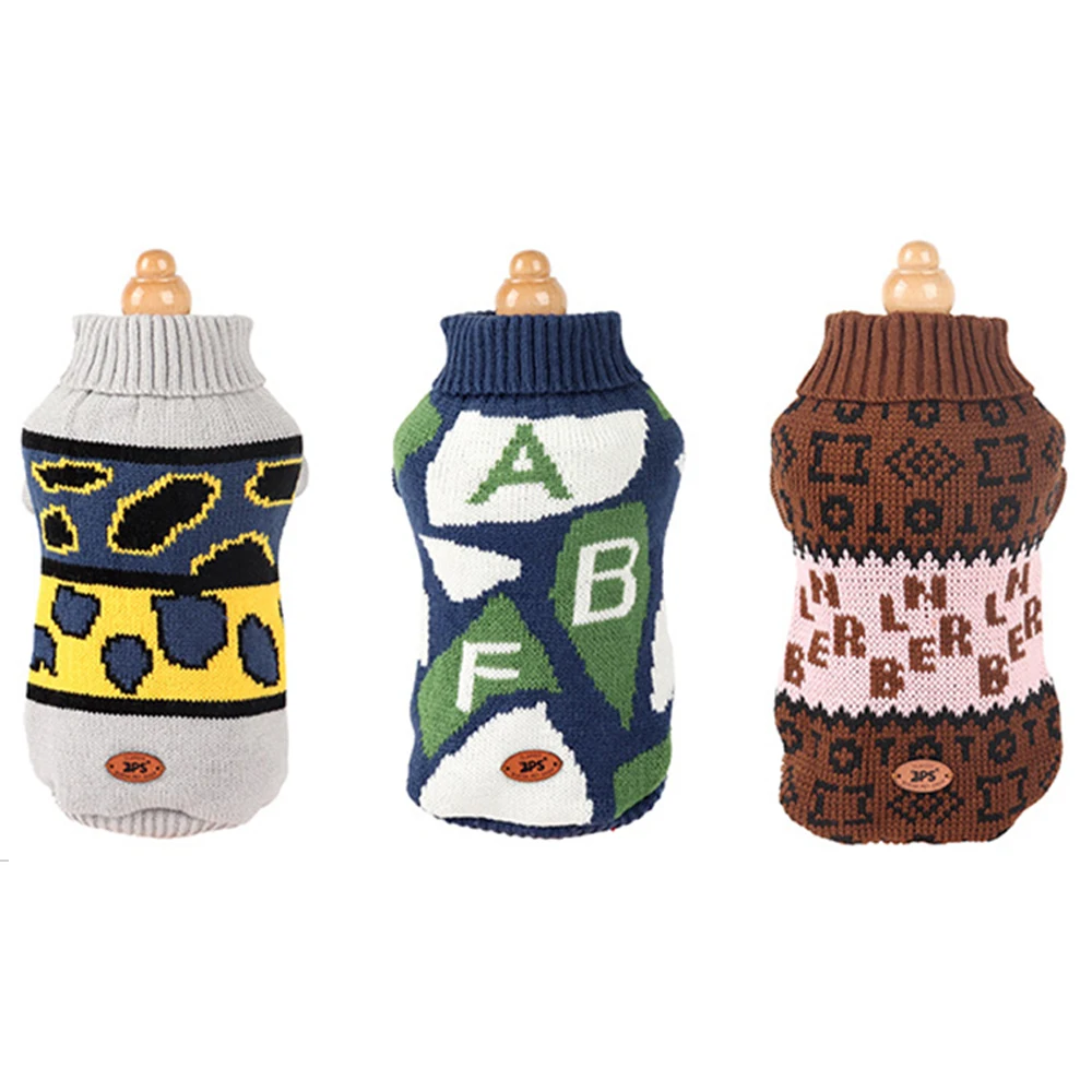 1pcs Winter Warm Cartoon Pattern Dog Clothes Christmas Sweater For Small Dogs Pet Clothing Coat Knitting Crochet Dogs Sweater
1pcs Winter Warm Cartoon Pattern Dog Clothes Christmas Sweater For Small Dogs Pet Clothing Coat Knitting Crochet Dogs Sweater