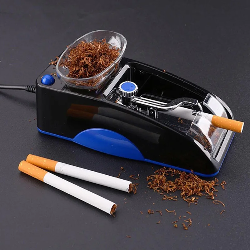 Фото Electric Automatic Cigarette Rolling Machine Injector Maker Tobacco Roller HVR88 | Дом и сад