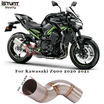 Slip-On Motorcycle GP Exhaust Modified Stainless Steel Middle Link Pipe Connection 51mm Muffler For Kawasaki Z900 2020 2021
Slip-On Motorcycle GP Exhaust Modified Stainless Steel Middle Link Pipe Connection 51mm Muffler For Kawasaki Z900 2020 2021