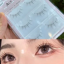 Natural Cross 5 Pairs Cos Eyelashes Handmade Long Daily Eyelashes Reusable Eyelash Makeup Tools
Natural Cross 5 Pairs Cos Eyelashes Handmade Long Daily Eyelashes Reusable Eyelash Makeup Tools