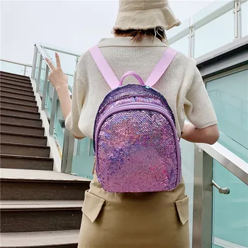 Women Backpack Fashion Sequin Wild Hit Color School Bag Backpack Student Travel Shoulders Bag Pink Women Girls Bolsa #T1G
Women Backpack Fashion Sequin Wild Hit Color School Bag Backpack Student Travel Shoulders Bag Pink Women Girls Bolsa #T1G
