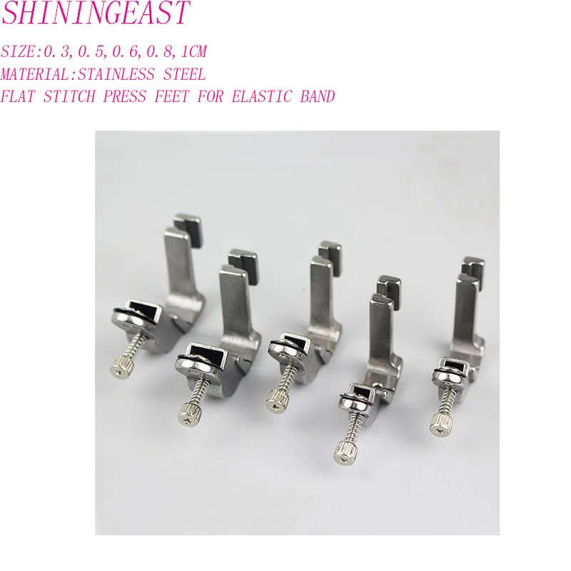 5pcs/lot 0.3-1cm elastic pressing Foot Feet Presser Domestic Sewing Machine tailor tools Accessories Industrial needle1002
5pcs/lot 0.3-1cm elastic pressing Foot Feet Presser Domestic Sewing Machine tailor tools Accessories Industrial needle1002