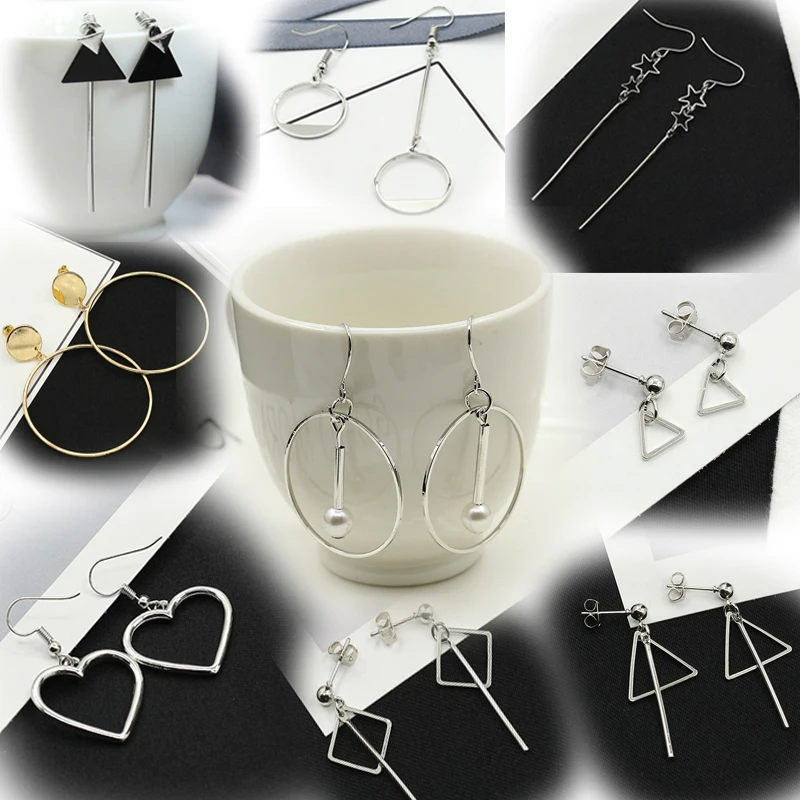 Geometric Triangle Square Round Hoop Silver Women Dangle Earrings Drop Earrings for Women
Geometric Triangle Square Round Hoop Silver Women Dangle Earrings Drop Earrings for Women