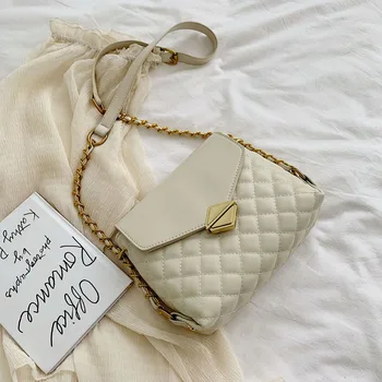 2020 Shoulder Bag Women Messenger Strap Crossbody Bag Pu Leather Designer Handbag With Chain Luxury Tote Bag Female Hand Bags 
2020 Shoulder Bag Women Messenger Strap Crossbody Bag Pu Leather Designer Handbag With Chain Luxury Tote Bag Female Hand Bags