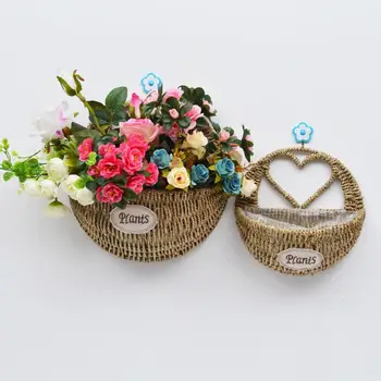Heart Natural Wicker Flower Basket Wall Hanging Pot Planter Rattan Vase Basket Decor Handmade Wicker Hanging Baskets
Heart Natural Wicker Flower Basket Wall Hanging Pot Planter Rattan Vase Basket Decor Handmade Wicker Hanging Baskets