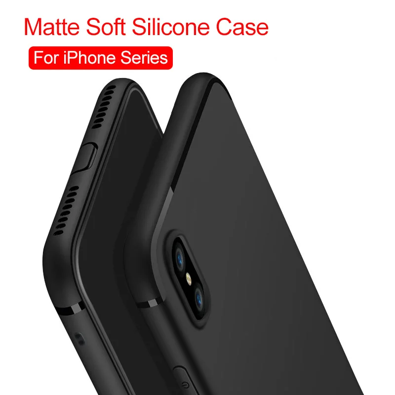 Soft Phone Case For iPhone 11 Pro X XR XS Max 7 8 Case TPU Silicone Matte Back Cover For iPhone 8 7 6 6S Plus XS XR X 11 Cases
Soft Phone Case For iPhone 11 Pro X XR XS Max 7 8 Case TPU Silicone Matte Back Cover For iPhone 8 7 6 6S Plus XS XR X 11 Cases