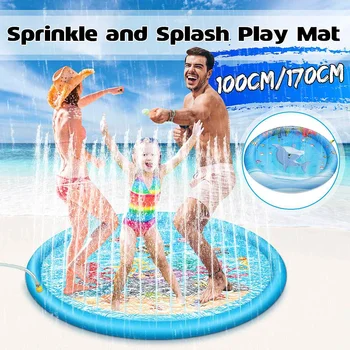 Summer Children's Baby Play Water Mat Games Beach Pad Lawn Inflatable Spray Water Cushion Toys Outdoor Tub 
Summer Children's Baby Play Water Mat Games Beach Pad Lawn Inflatable Spray Water Cushion Toys Outdoor Tub